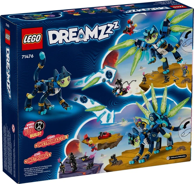Конструктор Lego Dreamzzz Зоуи и котосова Зиан 71476 – игрушки с