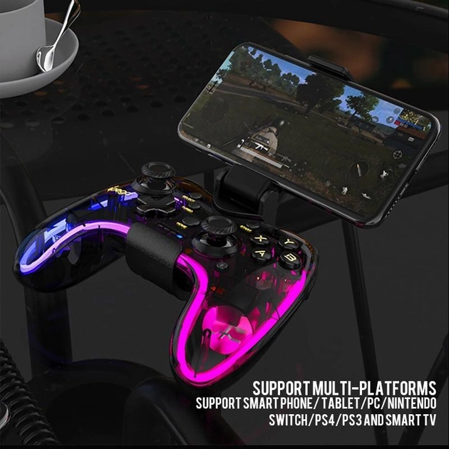Беспроводной Bluetooth геймпад джойстик Ipega PG-9228 для iOS, Android, PS4, Windows с подсветкой и вибрацией - изображение 10