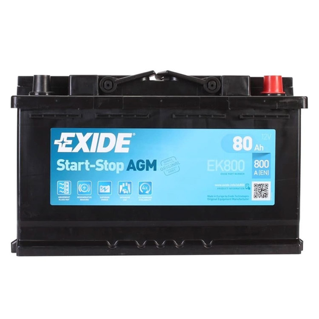 Аккумулятор Exide EK800 купить в Киеве, доставка по Украине!