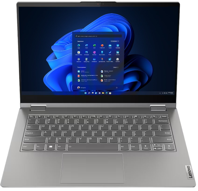 Laptop Lenovo ThinkBook 14s Yoga Gen 3 (21JG000VMH) Grey - obraz 1
