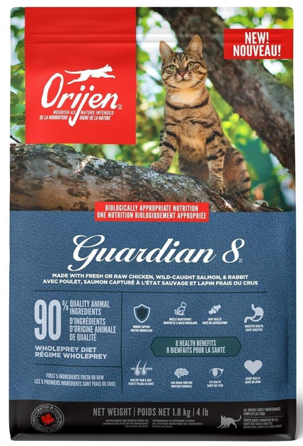 Sucha karma Orijen Guardian 8 dla kotów sterylizowanych 1.8 kg (0064992718916) - obraz 1