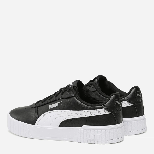 Женские кеды низкие Puma Carina 2.0 38584910 38 (5UK) 24 см Puma Black-Puma White-Puma Silver (4065452633660) - изображение 3