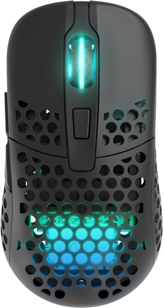 Mysz Xtrfy M42 RGB Wireless Black (M42W-RGB-BLACK) - obraz 1