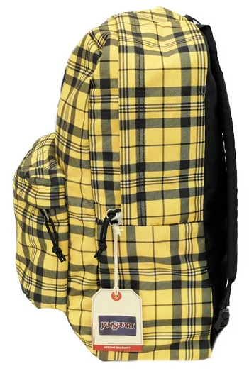 Яркий Городской Рюкзак 25l Jansport Superbreak Желтый В Клетку (245078) - Фото 4 Яркий Городской Рюкзак 25l Jansport Superbreak Желтый В Клетку (245078) - изображение 4