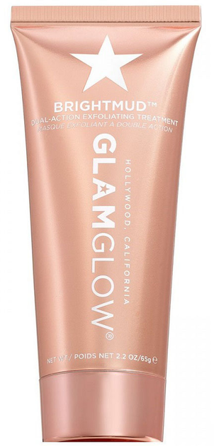 Maseczka do twarzy Glamglow Brightmud exfoliating treatment złuszczająca o podwójnym działaniu 65 g (889809012762) - obraz 1