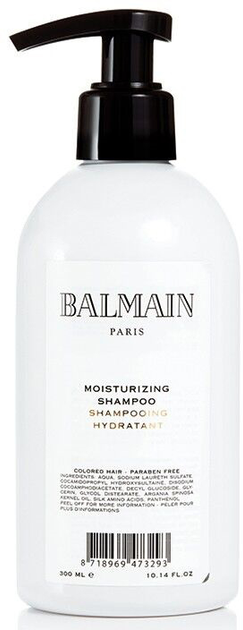 Szampon do włosów Balmain Moisturizing Shampoo z olejkiem arganowym nawilżający 300 ml (8718969473293) - obraz 1