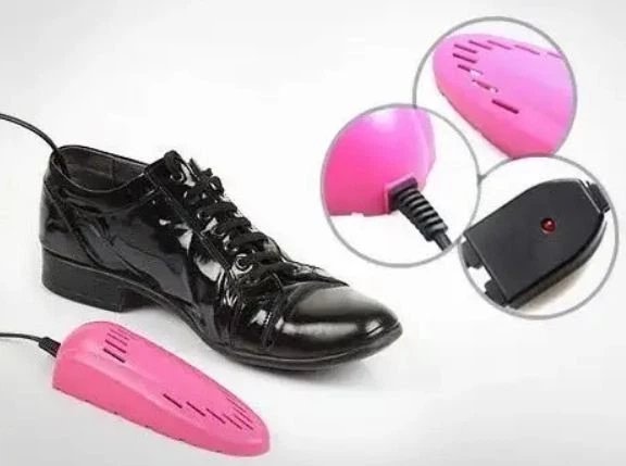 Сушилка для обуви электрическая электросушарка Shoes dryer UKC L 65O розовая - изображение 5