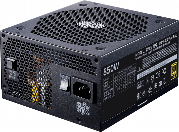 Блок питания Cooler Master V850 Gold - V2 (MPY-850V-AFBAG-EU