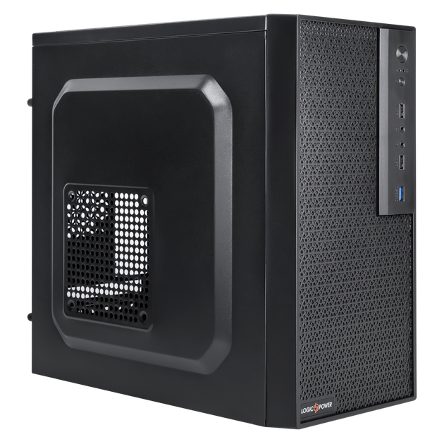 Корпус LP 6109 - 400W 8 см MATX 1xUSB3.0, 2xUSB2.0 - изображение 2