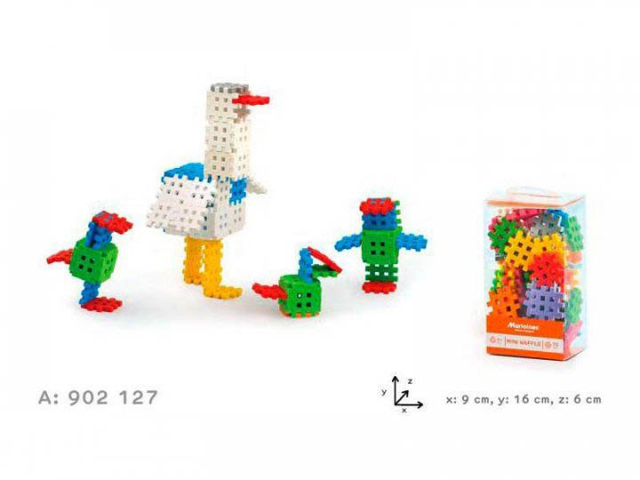 Конструктор Marioinex Mini Wafle 70 деталей (5903033902127) - зображення 4