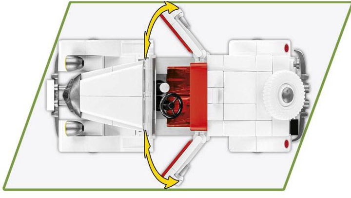 Klocki konstrukcyjne Cobi Citroen Traction 7C 199 elementów (5902251022648) - obraz 3
