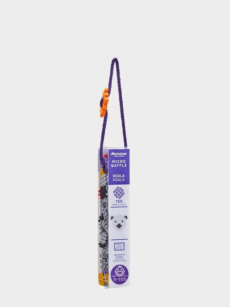 Klocki konstrukcyjne Marioinex Micro Waffle Koala 150 elementów (5903033903445) - obraz 4