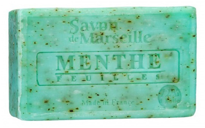 Mydło Le Chatelard Savon de Marseille morskie z liściem mięty 100 g (3760076656347) - obraz 1