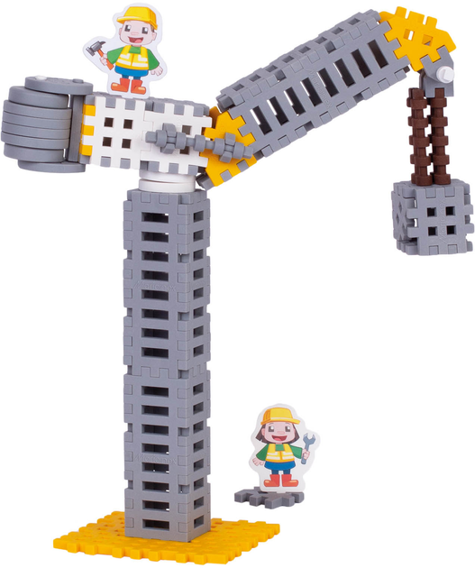 Konstruktor Marioinex Mini Waffle Klocki konstrukcyjne Budowniczy 90 elementów (5903033903858) - obraz 2