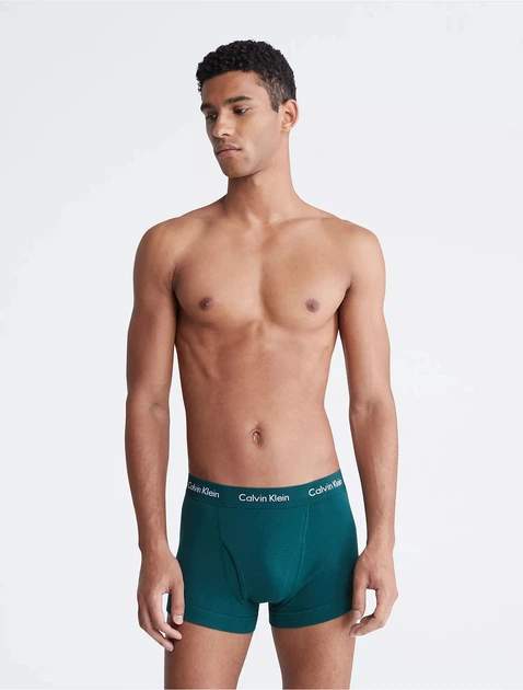 Набір трусів боксери 5 шт. Calvin Klein M Мульті (CK-065) - Фото 2 Набір трусів боксери 5 шт. Calvin Klein M Мульті (CK-065) - зображення 2