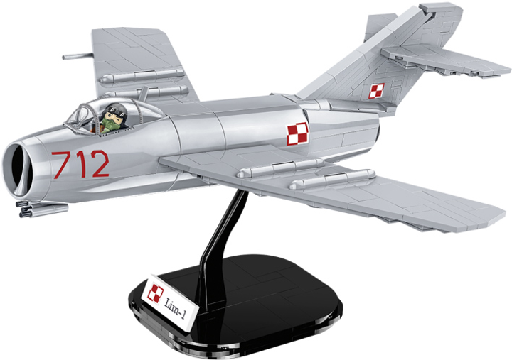 Конструктор Cobi Historical Collection LIM-1 Polish Air Force 1952 504 деталі (5902251058227) - зображення 3