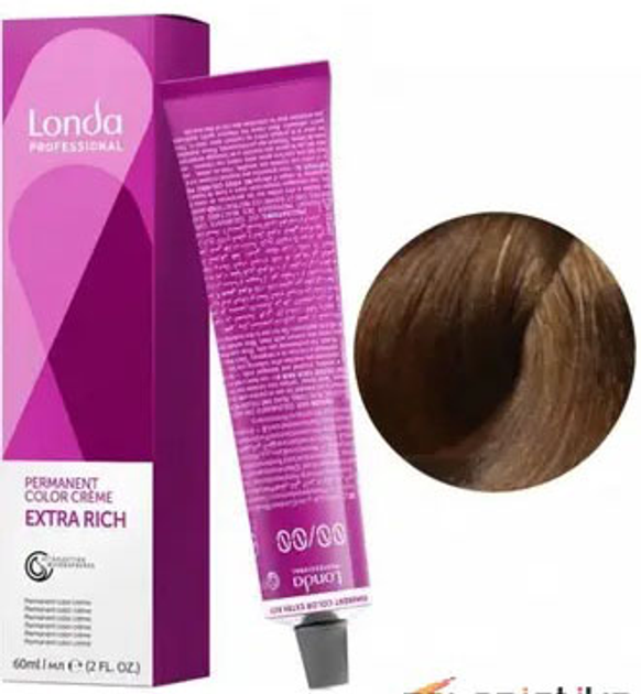 Farba do włosów Londa Professional Permanent Color Creme Extra Rich permanentna 7.3 60 ml (4064666216904) - obraz 1