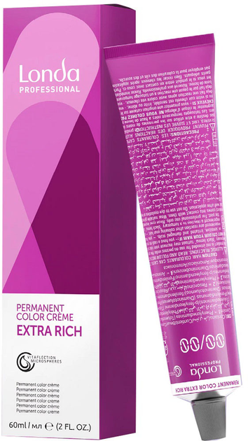 Farba do włosów Londa Professional Permanent Color Creme Extra Rich permanentna 4.71 60 ml (4064666216492) - obraz 2