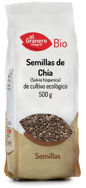 Насіння чіа El Granero Chia Seeds Bio 500 г (8422584019391) - зображення 1