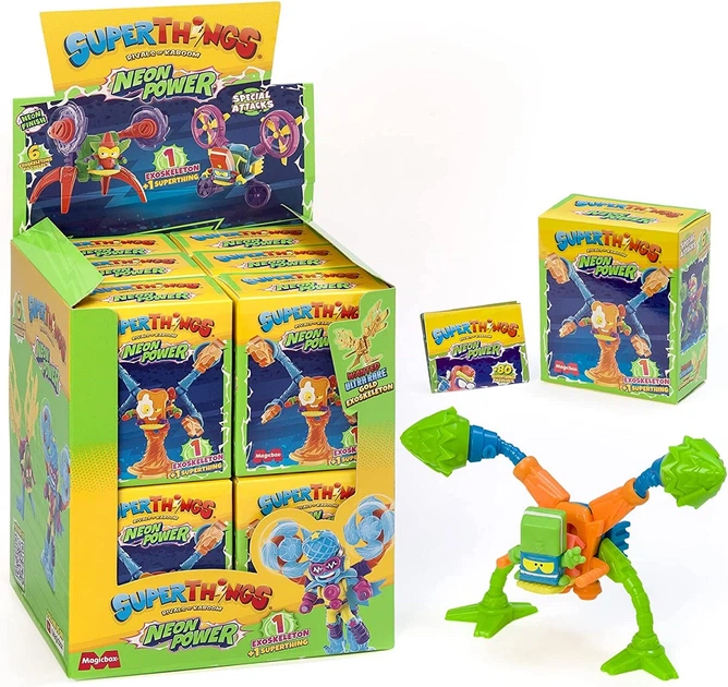 Ігрова фігурка Super Zings Neon Power ExoSkeleton 11 Super Things