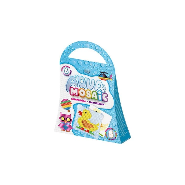 Набор для творчества Danko Toys Аквамозаика Aqua Mosaic мини сумочка Утенок (AM-02-02) - Фото 1 Набор для творчества Danko Toys Аквамозаика Aqua Mosaic мини сумочка Утенок (AM-02-02) - изображение 1