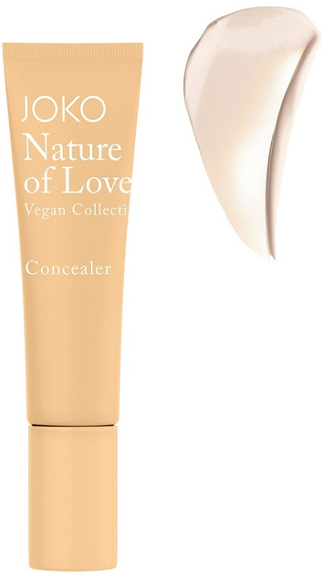 Консилер для обличчя Joko Nature of Love Vegan Collection Concealer веганський 01 12 мл (5903216101200) - зображення 1