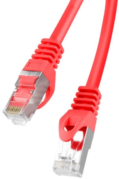 Patchcord Lanberg FTP Cat 6 5 m Red (5901969428537) - obraz 1