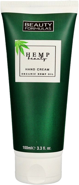 Krem do rąk Beauty Formulas Hemp Beauty Hand Cream z organicznym olejem konopnym 100 ml (5012251013055) - obraz 1