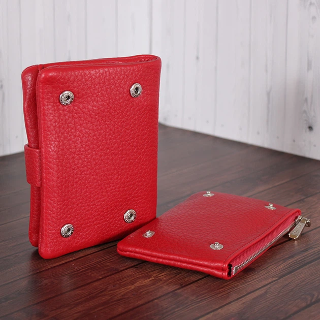 Кошелек Y-1088B-red Красный - изображение 5
