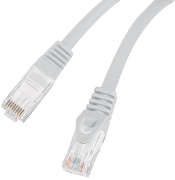 Патч-корд Lanberg UTP Cat 6 2 м Grey (5901969434286) - зображення 2