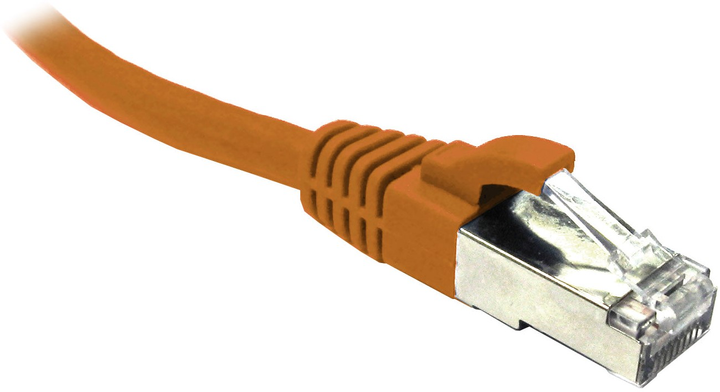 Patchcord LogiLink Cat 6a S/FTP 7.5 m Orange (4052792020786) - obraz 1