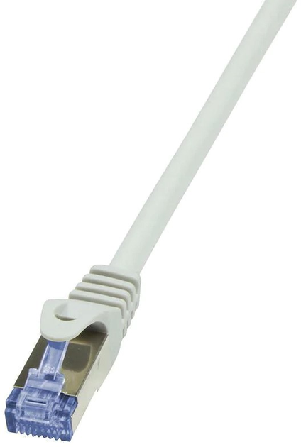 Patchcord LogiLink Cat 6a/7 S/FTP 3 m Grey (4052792032291) - obraz 1