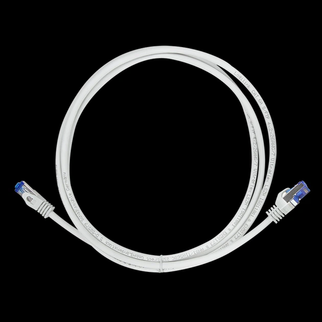 Патч-корд LogiLink Cat 6a S/FTP Ultraflex 30 м Grey (4052792055870) - зображення 2
