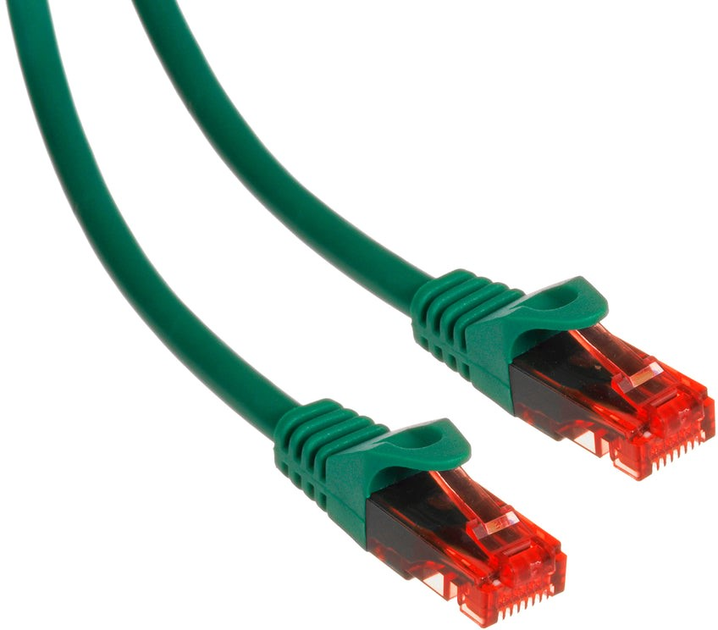 Патч-корд Maclean UTP Cat 6 1 м Green (5902211105985) - зображення 1