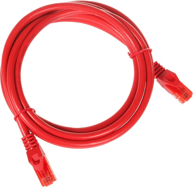 Патч-корд Maclean UTP Cat 6 2 м Red (5902211106036) - зображення 2