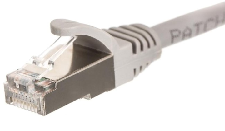 Patchcord Netrack Cat 6 S/FTP 1 m Grey (5908268778516) - obraz 1