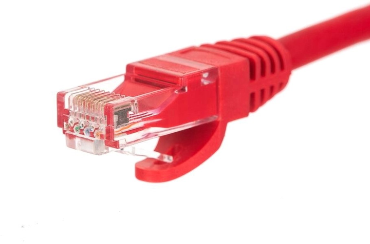 Патч-корд Netrack Cat 5e UTP 1 м Red (5908268771173) - зображення 2