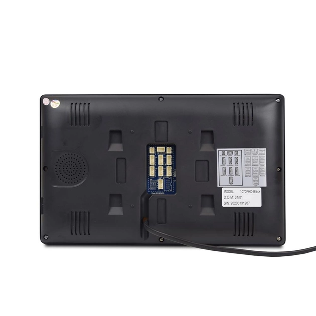 Відеодомофон із датчиком руху BCOM BD-1070FHD Black - зображення 3