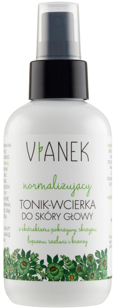 Tonik-wcierka do skóry głowy Vianek energetyzujący normalizujący 150 ml (5902249010411) - obraz 1