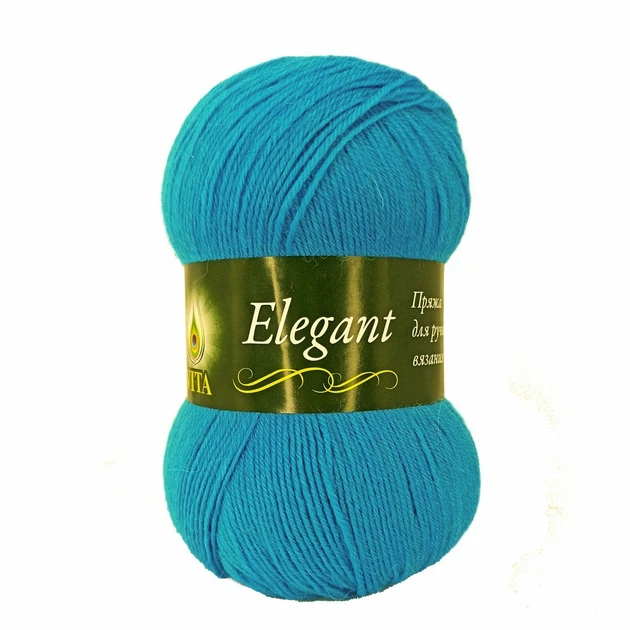 Пряжа Vita Elegant 2083 бирюза - Фото 1 Пряжа Vita Elegant 2083 бирюза - изображение 1
