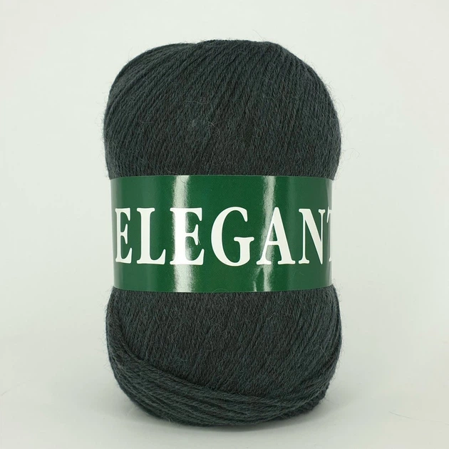 Пряжа Vita Elegant 2074 уголек - Фото 1 Пряжа Vita Elegant 2074 уголек - изображение 1