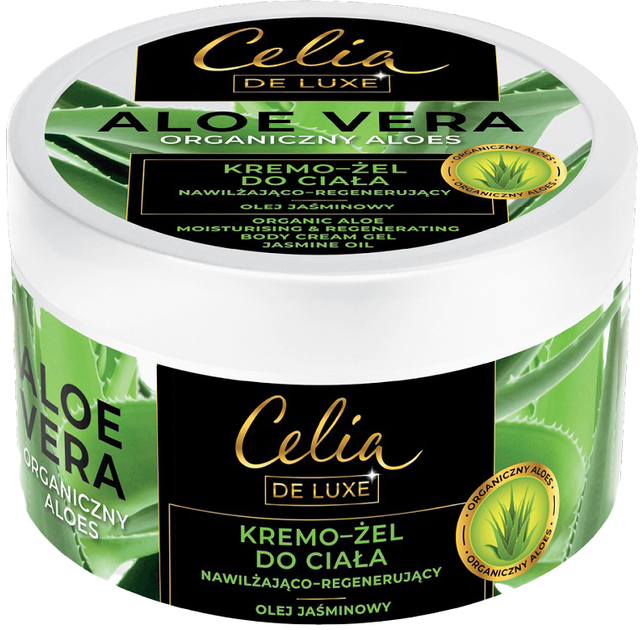 Крем-гель для тіла Celia Aloe Vera зволожувальний і регенерувальний 225 г (5900525070692) - зображення 1