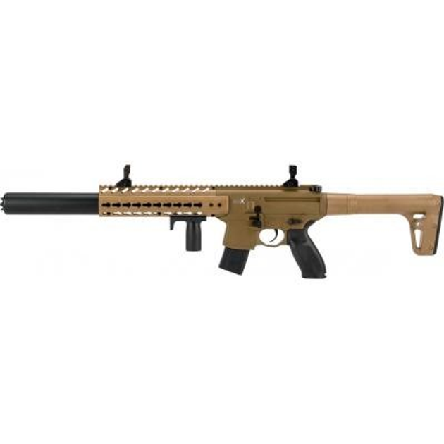 Пневматична гвинтівка Sig Sauer Air MCX FDE Sand 4,5 мм (AIR-MCX-177-88G-30-F) - изображение 1