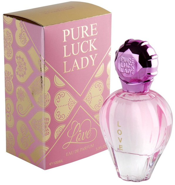 Woda perfumowana damska Linn Young Pure Luck Lady Love 100 ml (8715658400905) - obraz 1