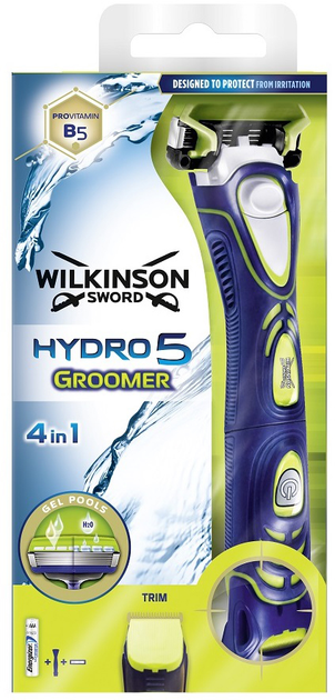 Бритва для гоління Wilkinson Hydro 5 зі змінними лезами для чоловіків 1 шт (4027800138609) - зображення 1