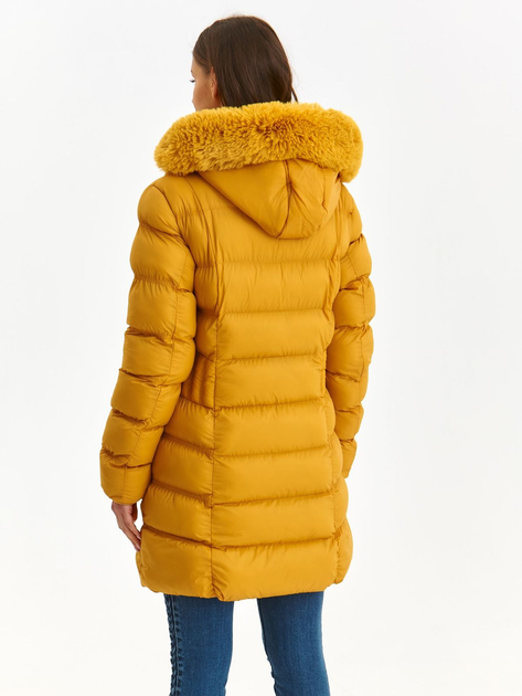 Куртка зимова жіноча Top Secret SKU1356ZO 36 Жовта (5903411420403) - зображення 2