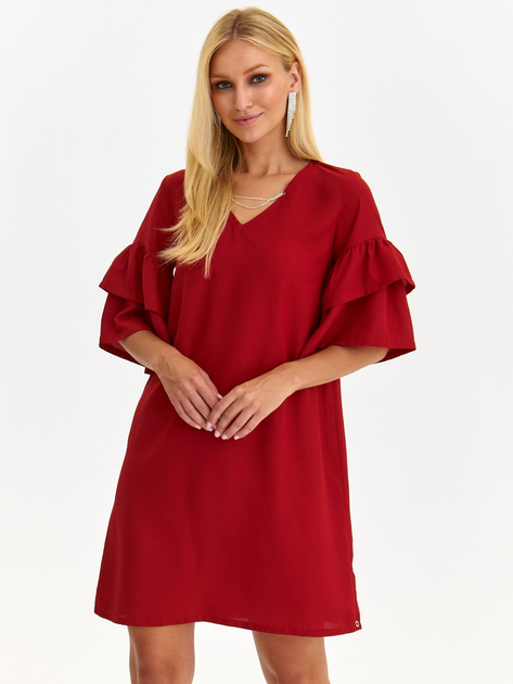 Сукня вечірня коротка літня жіноча Top Secret SSU4533CE 46 Червона (5903411540255) - зображення 1