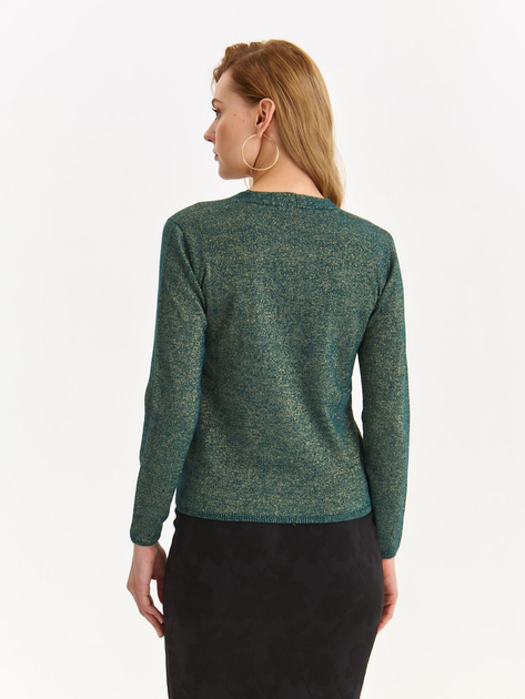 Пуловер жіночий Top Secret SSW3634ZI 34 Зелений (5903411541726) - зображення 2