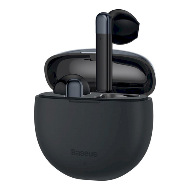 Беспроводные Bluetooth наушники с кейсом Baseus NGW2 Черные с ...