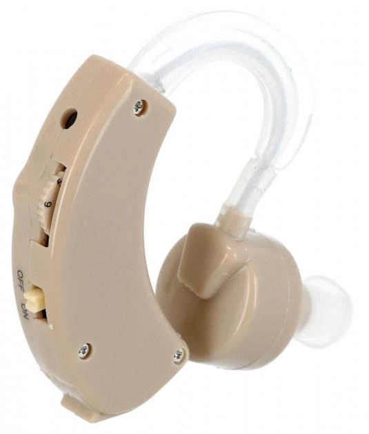 Универсальный удобный слуховой аппарат Cyber Sоnic JZ-1088A2 на батарейке - изображение 1